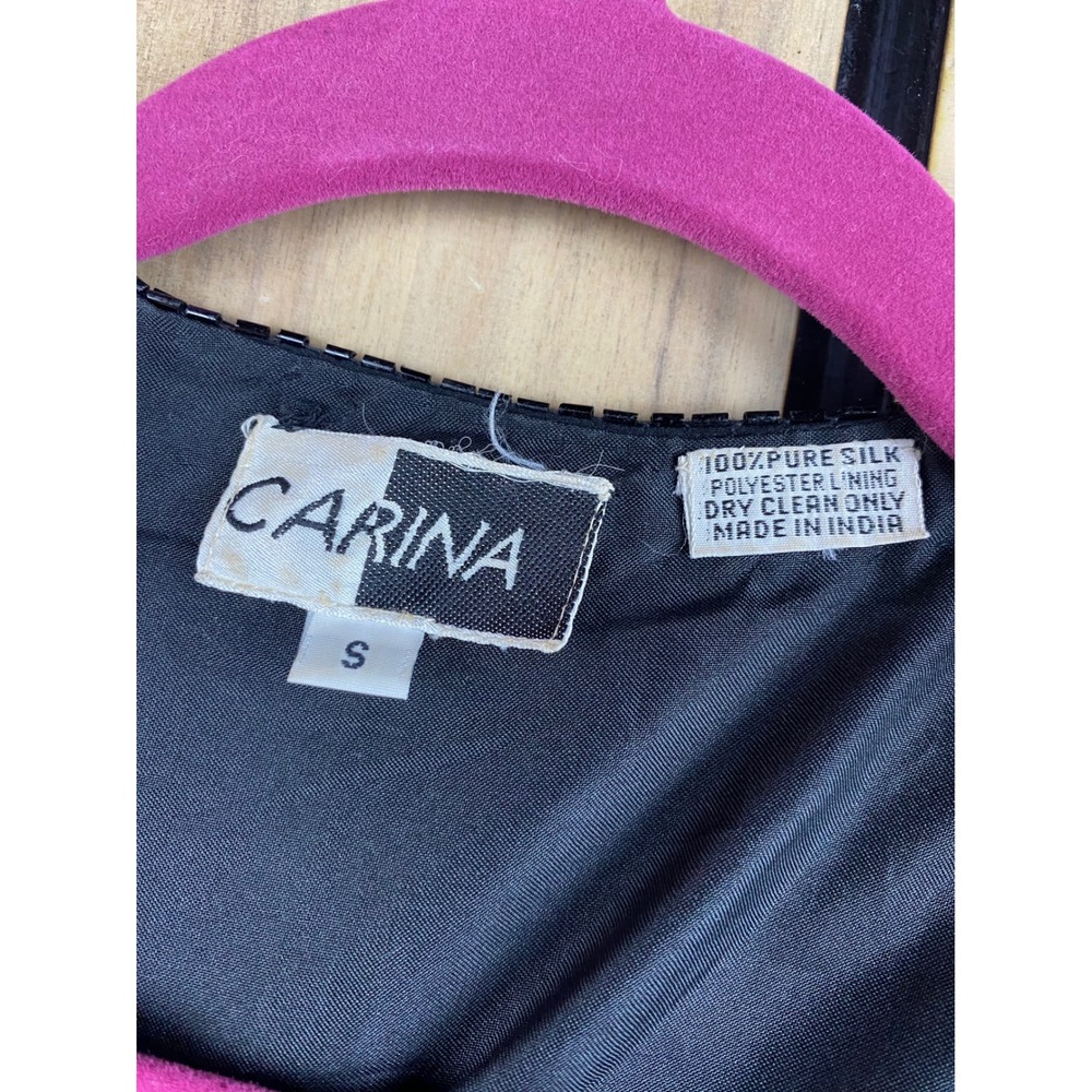 Carina Sequin Beaded Jacket Party Cocktail Evening Coat Small - Picture 5 of 15